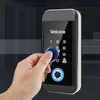 ドアロックオートメーションTUYA GLASS GLASS DOOR指紋パスワードアプリリモートコントロール電子スマートドアロックプッシュプルアクセススマートロックHKD230903