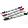 Kort justerbar pennpenna för Nintendo 3DS DS XL LL Metal infällbar pekskärmspennor