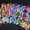 Glitter per unghie 1623 colori Set di polvere per unghie cromata metallizzata Y2K Specchio magico Decor Sfregamento Glitter Scaglie di pigmenti Accessori per manicure LAMCB 230904