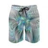 Short d'été pour hommes, motif papillon bleu, course à pied, imprimé Animal abstrait, plage, Vintage, séchage rapide, grande taille