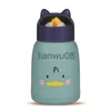 Cups Dishes Utensils 340 ML Glass Cup Insulated Coffee Mug Tumbler Water Thermos Vacuum Flask Mini Water Bottle Portable Travel Mug Thermal Cup x0904