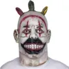 Маски для вечеринок Извилистая маска клоуна Хэллоуин Косплей Ужасы Страшные аксессуары для костюмов 230904