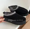 Designerskie buty chesut tasman futr botki owczelne dla kobiet Australia Ultra mini platforma slajdu śnieżne kapcie