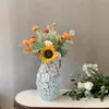 Opslagflessen Keramische Vaas Bloem Gemberpot Display Oosters Decoratief Voor Woonkamer Tafel Middelpunt Slaapkamer Feestdecoratie