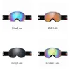 نظارات التزلج GOBYGO طبقات مزدوجة في الهواء الطلق غوغلات غوغلز الثلج على الجليد نظارات مضادة للثلوج الثلج العينين للجنسين 230904