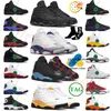 13 University Blue Basketball Shoes Jumpman 13s Homens Starfish Gym Vermelho Flint Cinza Gato Preto Altitude Hyper Royal Court Roxo Ele tem jogo criado Chicago Sneakers ao ar livre