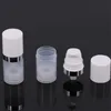 5ml 10ml 15ml Airless Bottles 여행 펌프 병 디스펜서 리필 가능한 화장품 항아리 진공 메이크업 컨테이너 로션 용 플라스틱 프레스 병