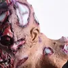 Party Masks Realistic Latex Mask Scary Skull Full Head Halloween Horror Cosplay Zombie Face 230904