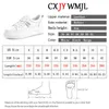 Klänningsskor Big Size Women Sneakers Autumn Leather Light White Sneaker Kvinnlig plattform Vulkaniserad Spring Casual Breattable Sports Shoe 230901