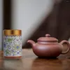 Bottiglie di stoccaggio Teiera Porta sfuso Pratico vaso Foglie Foglia Mini contenitori per alimenti Decorativi