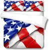 Sängkläder sätter Levkme två eller tre stycken Däcke Cover Set Polyester National Flag Series 3D Digital Printing Home Use XF1215