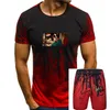 Survêtements pour hommes Japonais Anime Imprimé Lofi Hip-Hop Radio Relax Apprentissage Rythme Musique De T-shirt Classique Écouter Attentivement O-Cou Femme