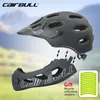 Cycling Helmets Cairbull Full Face Cycling Helmet Man Mountain Sports Safety Bike Hat Woman Mtb Bike Cap Bicycle Helmet Light Integrally-Molded 230904