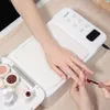 Nail Dryers Lampu LED UV 180W Baru untuk Pengering Kuku Tekan Cepat Kering Dapat Dilipat Menyembuhkan Semua Gel Cat Manikur 230904