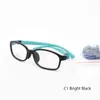 Sunglasses Frames Kids Silicone Soft Optical Eyeglasses Frame Color Block Flexible Temple TPU PA18 Material Eye Glasses For Boy Girl 2023