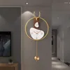 Horloges murales en bois 3D horloge design moderne nordique bref salon décoration cuisine art montre creuse décor à la maison rétro