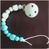 Chenkai 10 Pz Sile Rotondo Fai Da Te Bambino Ciuccio Ciuccio Massaggiagengive Succhietto Gioielli Infermieristica Giocattolo Accessorio Titolare Dentizione Clip C0924 Drop Delive Dhde3