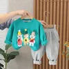 Clothing Sets Spring Autumn Kids Clothes Baby Caps Cotton Sports Hooded Sweater Shirt Pants Sets Children Boys Kids Casual Suit 0-5 YEARS 230904