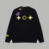 2023 Otoño/Invierno nuevo Jersey estampado de letras suéter de manga larga suéter de algodón puro cuello redondo Unisex Q306