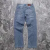 Heren donsparka's 2023ss KAPITAL Vintage denim set met jeans heren dames 11 BESTE kwaliteit gewassen blauw zwarte broek J230904