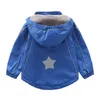 Jackets spring autumn children kids jackets baby boys windproof waterproof doubledeck inner polar fleece coats 230904