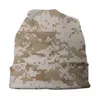 Bérets Digital Desert Camo Skullies Bonnets Casquettes Hiver Chapeau Tricoté Hip Hop Adulte Armée Militaire Camouflage Bonnet Chapeaux Casquette De Ski En Plein Air