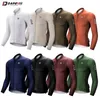 Fietsshirts Tops DAREVIE Wielrenshirt Lange mouw ZomerSPF 50 Mode Aero Lange mouwen Wielrenshirt Heren Dames Ademend Koel Droog 230904