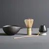 Tea Cups Japanese Matcha Egg Beater Suit Olecranon Bamboo Whisk Teaspoon Green Powder Set Beverage Shop Teamaking Tools Accessories 230901