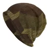 Basker blå marin camo bonnet hatt stickning män kvinnor hip hop unisex armé militär kamouflage vinter varma mössa mössa