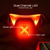 Cykelbelysningar Cubelite 3 Bike Taillight Cykel bakljus Smart Bakljus Auto Start/Stop Brake Sensing LED Laddning Waterproof IPX6 Cycling 230904