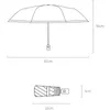 Parasol Automatyczny parasol Słońca składany deszcz WITRPOOF Light Japończyka