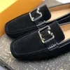 12model Luxus Herren Schuhe Casual Leder Italienische Herren Designer Loafer Marke Mokassins Schwarz Männer Atmungsaktive Slip-on-Schuhe Plus Größe 38-46