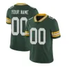 Custom Men Women Youth Aaron Rodgers Jones Football Jerseys Watson AJ Dillon Devonte Wyatt Darnell Randall Cobb Jaire Alexander Love Dobs Bakhtiari Tonyan Lazard