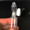 wholesale 10ML 15ML PET Clear Needle Bottle with Long Thin Tip Dropper For oil Accessories