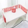 Bed Rails Breathable Cribs Safe Washable Babies Bedding Bumpers Crib Padded Liners Playpen for Children 230901