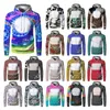 Toptan Erkekler% 100 Polyester Boş Leopar Fux Bleach Hoodies Özel 3D Baskılı Sublimasyon Tie Boya Hoodies FS9545 SEP04