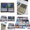 126 pçs/lote jogo mágico diy cartas de versão em inglês fosco jogos de tabuleiro coleção personalizado tcg clássicos entrega direta dh95t