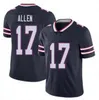 Men Women Custom Youth Josh Allen Football Jersey Gabriel Davis von Miller Billles Cook 14 Stefon Diggs Dawson Knox Beasley O Dalton