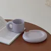 Kopjes Schoteltjes Porselein Keramiek Mate Espresso Keuken Fancy Cute China Esthetische Tazas Para El Cafe Drinkgerei