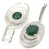 Boucles d'oreilles pendantes 47x20mm, accrocheur, couleur changeante, alexandrite, topaze, vert émeraude, CZ, usage quotidien, cadeau pour femmes, clou en argent