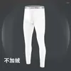 Sous-vêtements 2023 Hommes Sous-vêtements thermiques Legging serré Hiver Chaud Long Sous-pantalon Thermo Mens Printemps Automne