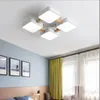 Chandeliers Lights Modern Bedroom Ceiling Lamp Small Apartment Living Room Dining Creative Macaron LED Interior Decorative Lamps