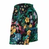 Herren Shorts Board Tropical Retro Badehose Garten Blumendruck Männer Schnelltrocknend Surfen Große Größe Strand Kurze Hosen