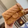 Designer Bag Luxurys Handbag Classic Tote Clutch Flap Pures Designer Woman Handbag Crossbody Pures CF Bag Sadel Bags 20cm