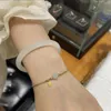 Jewelry Pouches Girls' Natural Jingle Bracelets And Women's Round Suet White Jade Hetian Are Inherited