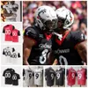 2023 BIG-12 Travis Kelce Trikot Desmond Ridder Custom Cincinnati Bearcats Fußballtrikot genäht Derek Wolfe Brig Owens Gerrid Doaks James Wiggins Cincinnati