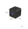 X2 Mini caméra 1080P WiFi IP caméra infrarouge Vision nocturne détection de mouvement intérieur sécurité à domicile petit caméscope de Surveillance sans fil Cam