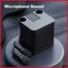 Portable Speakers Family KTV Audio Set Dual Wireless Microphone Integrated Singing Machine Outdoor Portable Karaoke Bluetooth Speaker Box for Home Q230904