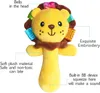 Rattles Mobiles Baby Toys Soft Plush Hand Grip Stuffed Animal Shaker for 3 6 9 12 Months Infants born 230901
