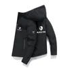 Mäns jackor Hooded Sports Jacket Fine Polyester Windbreaker med solskyddsmedel Black Spring och Autumn Product 2023 230901